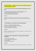 NSG 4800 COMPS &mdash; Updated Practice Exam with verified answers and &NewLine;rationales 2026&sol;2027 version