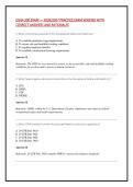 OSHA 500 EXAM &mdash; 2026&sol;2027 PRACTICE EXAM VERIFIED WITH &NewLine;CORRECT ANSWERS AND RATIONALES 