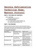2026&sol;2027 Georgia HVAC Conditioned Air Contractor Exam&colon; S-Tier Mastery Test Bank & Regulatory Cheat Sheet