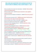 WGU D027 Exam Prep 2027 &vert; Updated Study Set with Practice Questions & Answers