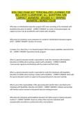 WGU D662 Personalized Learning for Inclusive Classroom Exam 2027 Study Guide