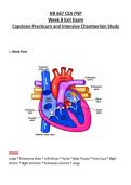 NR 667 CEA FNP Week 8 Exit Exam &ndash; Capstone Practicum and Intensive Chamberlain Study Guide Latest PDF&NewLine;