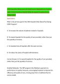 CMS Quality Measures & Healthcare Regulations Exam &vert; &NewLine;High-Yield Practice QUESTIONs & Expert Explanations &NewLine;2026&sol;2027 