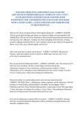 WGU D115 Advanced Pathophysiology OA Units 1-7 Study Guide 2027