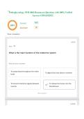NUR 2063 Pathophysiology Exam 1&comma; 2&comma; 3&comma; 4&comma; & Final Exam &vert;QUESTIONS & ANSWERS&vert; already graded A&plus; &lpar;COMPLETE BUNDLE&rpar; UPDATED&excl;&excl;&excl;