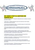 NRF CORRECT STUDY ALL QUESTIONS AND ANSWERS SET A&period;pdf