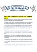 NRF STUDY EXAMS SET QUESTIONS AND ANSWERS SET A&period;pdf