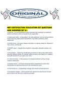 NRF CERTIFICATION EVALUATION SET QUESTIONS AND ANSWERS SET A&period;pdf