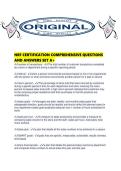 NRF CERTIFICATION COMPREHENSIVE QUESTIONS AND ANSWERS SET A&period;pdf