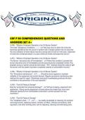 COF P 98 COMPREHENSIVE QUESTIONS AND ANSWERS SET A&period;pdf