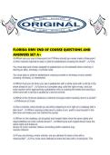 FLORIDA DMV END OF COURSE QUESTIONS AND ANSWERS SET A&period;pdf
