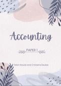 Accounting Gr 12 P1 - Comprehensive study notes