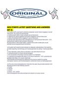 OCN STUDYS LATEST QUESTIONS AND ANSWERS SET A&period;pdf