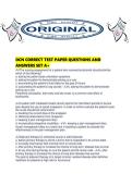 OCN CORRECT TEST PAPER QUESTIONS AND ANSWERS SET A&period;pdf