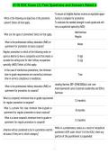 4110 EOC Exam &lpar;2&rpar; Test Questions and Answers Rated A