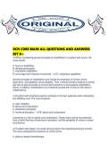OCN CORE MAIN ALL QUESTIONS AND ANSWERS SET A&period;pdf