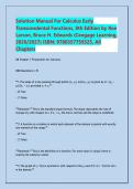 Solution Manual For Calculus Early&NewLine;Transcendental Functions&comma; 8th Edition by Ron&NewLine;Larson&comma; Bruce H&period; Edwards &lpar;Cengage Learning&comma;&NewLine;2026&sol;2027&rpar; ISBN&colon; 9780357759325&comma; All&NewLine;Chapters