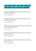 ASCP EXAM SCRIPT UPDATED COMPLETE&NewLine;QUESTIONS WITH ACCURATE ANSWERS