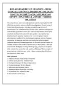 NR 447 & HIST 405N September 2026 Exam Bundle &vert; Exams 1 & 2&comma; Midterm&comma; Final & Practice Tests