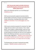 CHST &lpar;Construction Health and Safety Technician&rpar; &NewLine;Exam&lpar;Verified Questions And Answers&rpar;&vert;&vert;Best New &NewLine;Edition&vert;&vert;Quick Pass&excl;&excl;&excl;