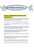 ARM 400 COMPREHENSIVE QUESTIONS AND ANSWERS SET A&period;pdf