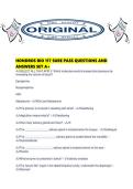 HONDROS BIO 117 SURE PASS QUESTIONS AND ANSWERS SET A&period;pdf