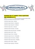 HONDROS BIO 117 CORRECT FINALS QUESTIONS AND ANSWERS SET A&period;pdf