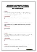 NERC CERTIFICATION MASTERY BUNDLE &vert; QUESTIONS AND VERIFIED ANSWERS 2026-2027 UPDATED EDITION&vert;COMPREHENSIVE STUDY GUIDE