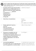 North Carolina Pesticide Applicator Certification Exam 2026 &sol; Score 100&percnt; on NC Pesticide License Test &sol; New Version Study Guide &sol; Complete Questions & Verified Answers Test Bank&NewLine;&NewLine;