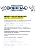 MEDSURG II ENDOCRINE COMPREHENSIVE QUESTIONS AND ANSWERS SURE A&period;pdf