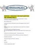 MEDSURG II ENDOCRINE CORE MAIN QUESTIONS AND ANSWERS SURE A&period;pdf
