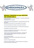 MEDSURG II ENDOCRINE test paper QUESTIONS AND ANSWERS SURE A&period;pdf&NewLine;&NewLine;1&period; Document information