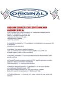 ABQAURP CORRECT STUDY QUESTIONS AND ANSWERS SURE A&period;pdf