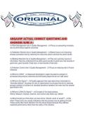 ABQAURP ACTUAL CORRECT QUESTIONS AND ANSWERS SURE A&period;pdf