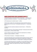 OMSA QUESTIONS AND ANSWERS SURE A&period;pdf