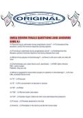 OMSA REVIEW FINALS QUESTIONS AND ANSWERS SURE A&period;pdf