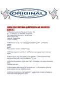 OMSA CORE REVIEW QUESTIONS AND ANSWERS SURE A&period;pdf