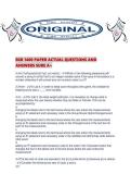 EGR 1400 PAPER ACTUAL QUESTIONS AND ANSWERS SURE A&period;pdf