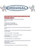 NSG 3100 STUDY EXAMS GUIDE QUESTIONS AND ANSWERS SURE A&period;pdf