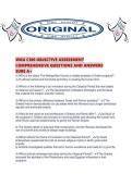 WGU C100 OBJECTIVE ASSESSMENT COMPREHENSIVE QUESTIONS AND ANSWERS