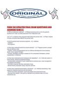 PUBH 302 UPDATED FINAL EXAM QUESTIONS AND ANSWERS SURE A&period;pd