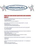 PUBH 302 CORE REVIEW QUESTIONS AND ANSWERS SURE A&period;pdf