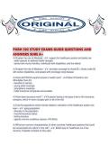 PUBH 302 STUDY EXAMS GUIDE QUESTIONS AND ANSWERS SURE A&period;pdf&NewLine;&NewLine;1&period; Document information