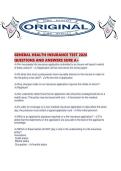 GENERAL HEALTH INSURANCE TEST 2026 QUESTIONS AND ANSWERS SURE A&period;pdf