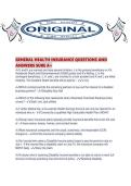 GENERAL HEALTH INSURANCE QUESTIONS AND ANSWERS SURE A&period;pdf