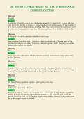 ASU BIO 345 EXAM 1 UPDATED ACTUAL QUESTIONS AND&NewLine;CORRECT ANSWERS