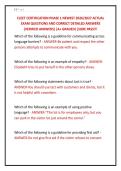 CLEET CERTIFICATION PHASE 1 NEWEST 2026&sol;2027 ACTUAL &NewLine;EXAM QUESTIONS AND CORRECT DETAILED ANSWERS &NewLine;&lpar;VERIFIED ANSWERS&rpar; &vert;A&plus; GRADED&vert;&vert;SURE PASS&excl;&excl;&excl;