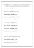 NHA CPT&lpar;CERTIFIED PHARMACY TECHNICIAN&rpar; EXAM&vert;VERIFIED QUESTIONS AND DETAILED ANSWERS&vert;RATED AND GRADED A&plus; NEW UPDATE&vert;2026&sol;2027