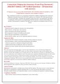 CT Malpractice Insurance Exam 2026-2027 &vert; 150 Verified Q&A with Rationales &vert; Updated for New CT Laws