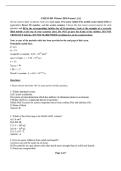 CHEM 101 EXAM 1 &vert; QUESTIONS & ANSWERS &vert; WINTER 2026 VERSION A - COMPLETE ANSWER KEY &vert; 100&percnt; CORRECT &period;